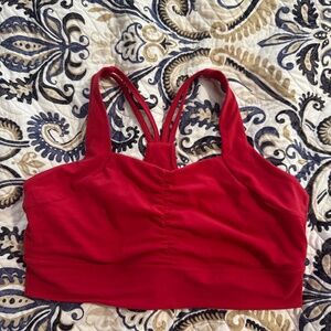 BuffBunny Lipstick Red Bloom Sports Bra XXL